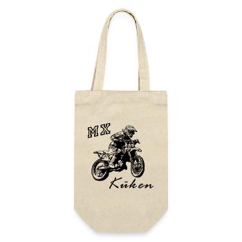 mx kueken - Geschenkbeutel für Flaschen - Natur - Vorne