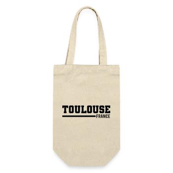 Toulouse | Frankreich - Geschenkbeutel für Flaschen - Natur - Vorne