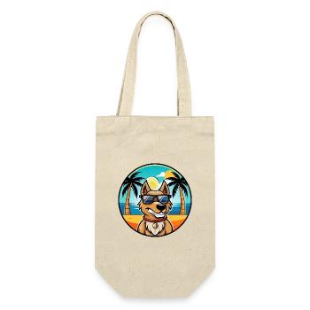 Magyar Agar Race Chien Dessin Animé Lunettes De Soleil Plage - Sac à bouteille - nature - Devant