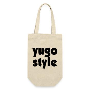 Yugo style - united style of Balkan - Gift Bag for Bottles - nature - Front