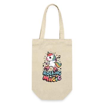 Rolling With Magic - Gift Bag for Bottles - nature - Front