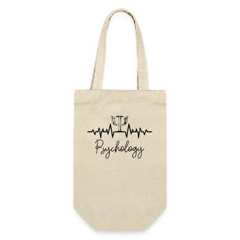 psychologist - Gift Bag for Bottles - nature - Front
