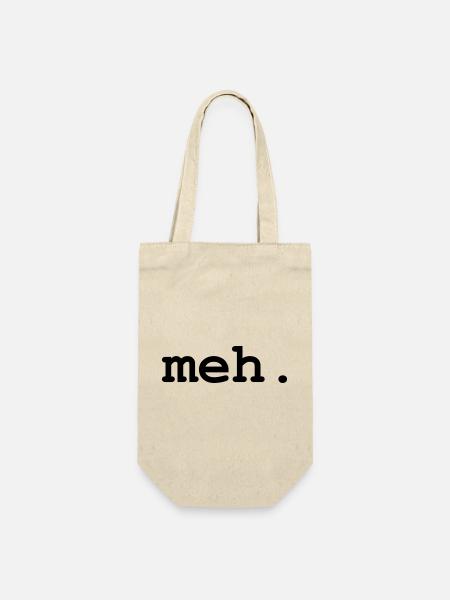 meh humour - Sac à bouteille - nature