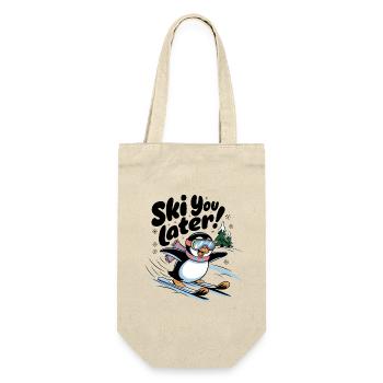 Ski You Later - Gift Bag for Bottles - nature - Front