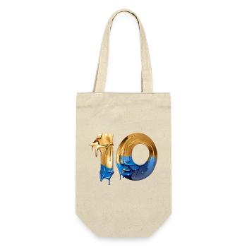 NON. 10 NUMÉRO 10 COOL 10E ANNIVERSAIRE - Sac à bouteille - nature - Devant