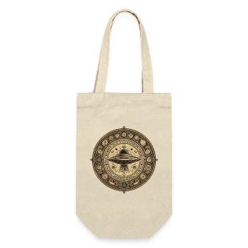 Logo OVNI pré-astronautique - Sac à bouteille - nature - Devant