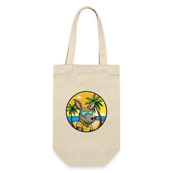 Aardvark Funny Cartoon Lunettes de soleil de plage d’été - Sac à bouteille - nature - Devant
