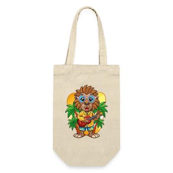 Funny Baboon Cartoon Summer Beach Sunglasses - Gift Bag for Bottles - nature - Front