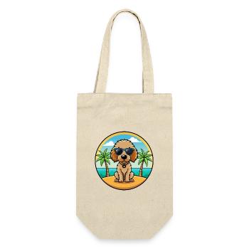 Spanish Water Dog Breed Cartoon Sunglasses Beach - Gift Bag for Bottles - nature - Front