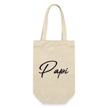 GRANDPA. DAD. FATHER'S DAY. HAPPY FATHER'S DAY - Gift Bag for Bottles - nature - Front
