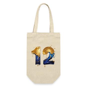 NON. 12 NUMÉRO 12 COOL 12E ANNIVERSAIRE - Sac à bouteille - nature - Devant
