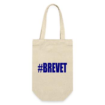 FERRY. BACCALAUREAT. PATENT. DNB. EXAMINATION. WELL DONE - Gift Bag for Bottles - nature - Front
