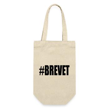 FERRY. BACCALAUREAT. PATENT. DNB. EXAMINATION. WELL DONE - Gift Bag for Bottles - nature - Front