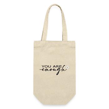 T-shirt You Are Enough Self Love - Sac à bouteille - nature - Devant
