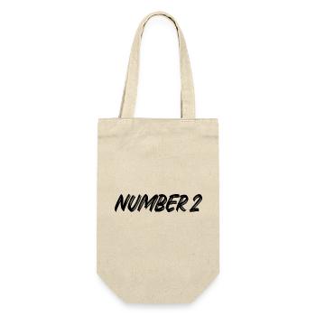 Numéro 2 - deux - deuxième - deuxième - 2 - numéro 2 - Sac à bouteille - nature - Devant