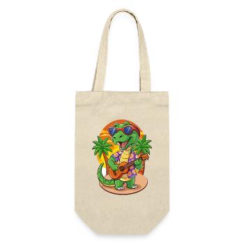 Funny Snake Summer Beach Sunglasses Hawaiian - Gift Bag for Bottles - nature - Front