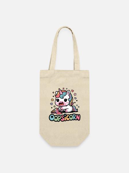 Oopsicorn - Gift Bag for Bottles - nature