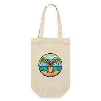 Pointer Dog Breed Cartoon Sunglasses Beach - Gift Bag for Bottles - nature - Front