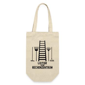 LEITER VOM RECHENZENTRUM - Geschenkbeutel für Flaschen - Natur - Vorne
