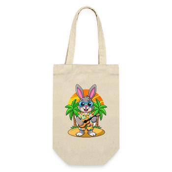 Lunettes de soleil de plage d’été de dessin animé de lapin drôle - Sac à bouteille - nature - Devant