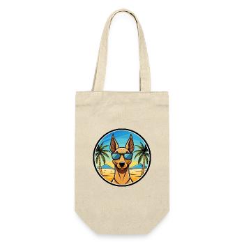 Pharaoh Hound Dog Breed Cartoon Sunglasses Beach - Gift Bag for Bottles - nature - Front