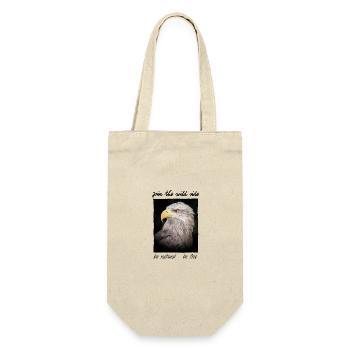 Steinadler - Join the wild side - Fotoprint - Geschenkbeutel für Flaschen - Natur - Vorne