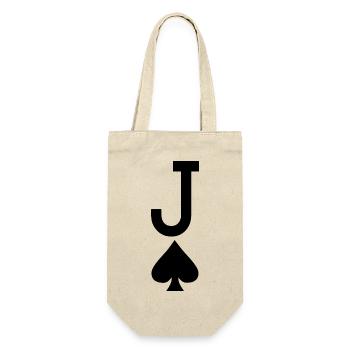 Carte à jouer au poker - Jack of Spades / Jokers - Sac à bouteille - nature - Devant