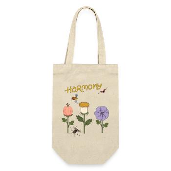 Harmony Flowers - Gift Bag for Bottles - nature - Front