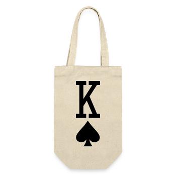 Carte à jouer au poker - King of Spades - Sac à bouteille - nature - Devant