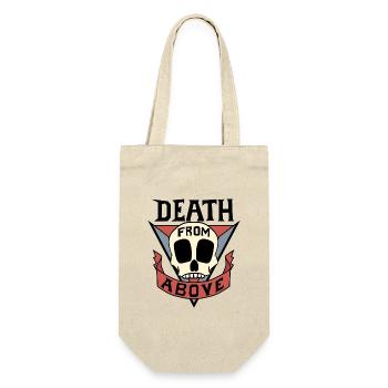 Death from above ! - Pour fond clair ! - Sac à bouteille - nature - Devant