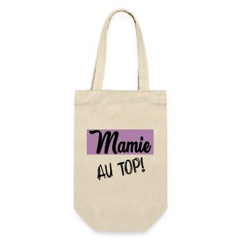 BONNE FÊTE MAMIE - Sac à bouteille - nature - Devant