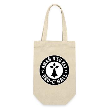 Amañ N’Eo Ket Bro C’Hall - This Is Not France - Gift Bag for Bottles - nature - Front