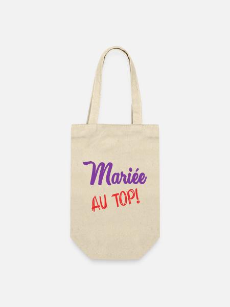 EVJF. MARIEE. TEAM. TEAM MARIEE. FUTURE MARIEE - Sac à bouteille - nature