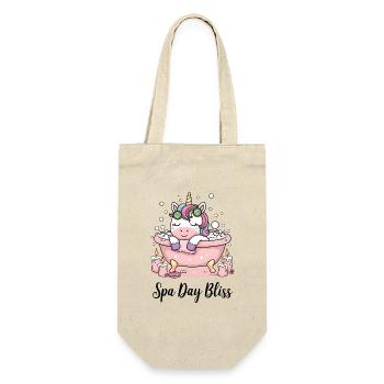 Spa Day Bliss. - Gift Bag for Bottles - nature - Front