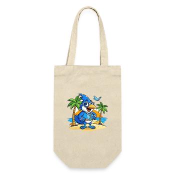 Blue Jay Lustige Cartoon Sommer Strand Sonnenbrille - Geschenkbeutel für Flaschen - Natur - Vorne