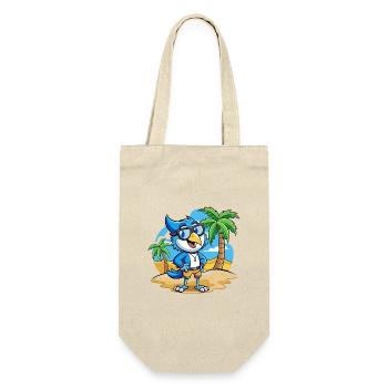 Blue Jay Lustige Cartoon Sommer Strand Sonnenbrille - Geschenkbeutel für Flaschen - Natur - Vorne