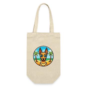 Pharaoh Hound Dog Breed Cartoon Sunglasses Beach - Gift Bag for Bottles - nature - Front