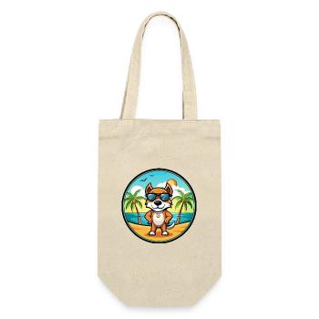 Pointer Dog Breed Cartoon Sunglasses Beach - Gift Bag for Bottles - nature - Front