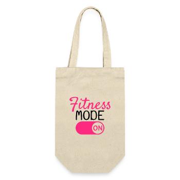 Mode fitness activé - Sac à bouteille - nature - Devant
