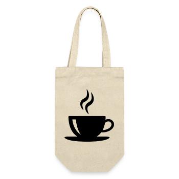 Coffee cup - Gift Bag for Bottles - nature - Front