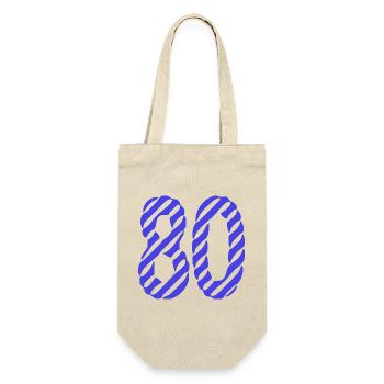 HAPPY BIRTHDAY. HAPPY BIRTHDAY. ANNIVERSARY. - Gift Bag for Bottles - nature - Front