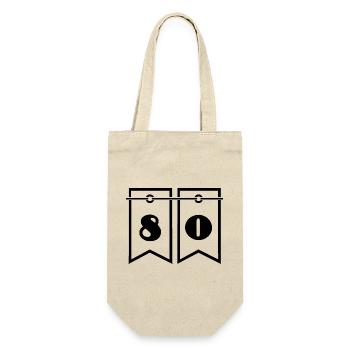 ANNIVERSARY. HAPPY BIRTHDAY. HAPPY BIRTHDAY. - Gift Bag for Bottles - nature - Front