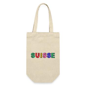 SUISSE. PAYS. GENEVE. HUMOUR. DRAPEAU. GENEVE - Sac à bouteille - nature - Devant