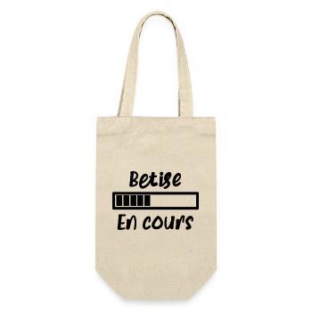 Bêtise en cours - Sac à bouteille - nature - Devant