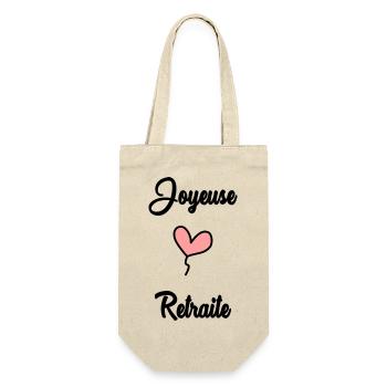 RETIREMENT. RETIREMENT. RETIRED - Gift Bag for Bottles - nature - Front