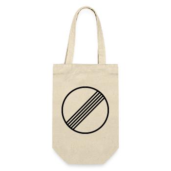 MINIMAL ILLIMITÉ par Unlimited Apparel - Sac à bouteille - nature - Devant