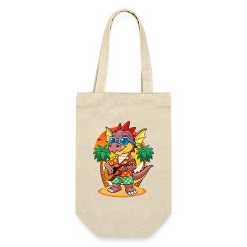 Lunettes de soleil de plage d’été de dessin animé de dragon drôle - Sac à bouteille - nature - Devant