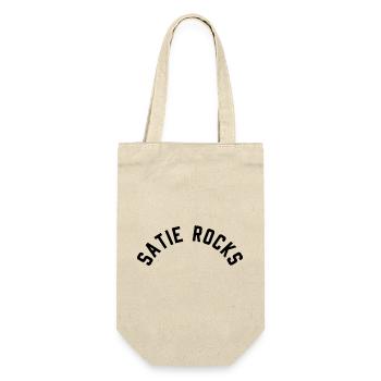 Erik Satie T-shirt drôle de dire - Sac à bouteille - nature - Devant