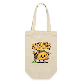 Mettons-nous à taco 'bout fun ! - Sac à bouteille - nature - Devant