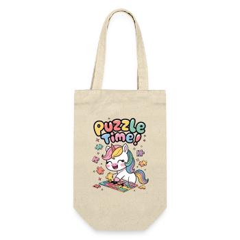 Puzzle Time! - Gift Bag for Bottles - nature - Front